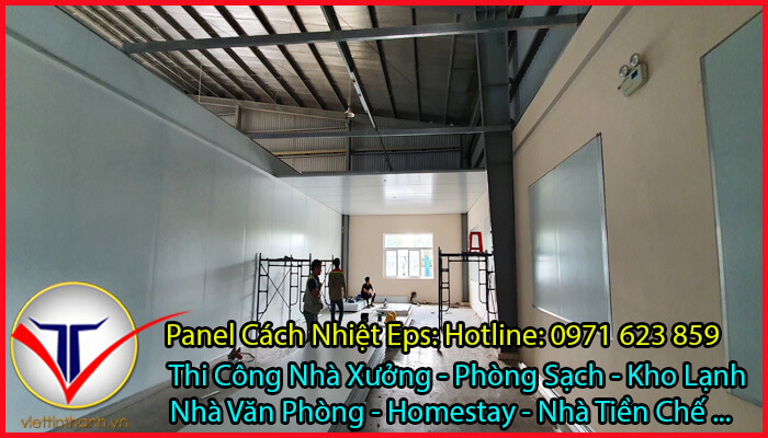 Panel Eps Vật Liệu Mới Trong Thi Công Nhà Xưởng Phòng Sạch Kho Lạnh...